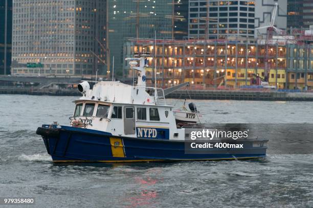 nypd - maritime police stock pictures, royalty-free photos & images