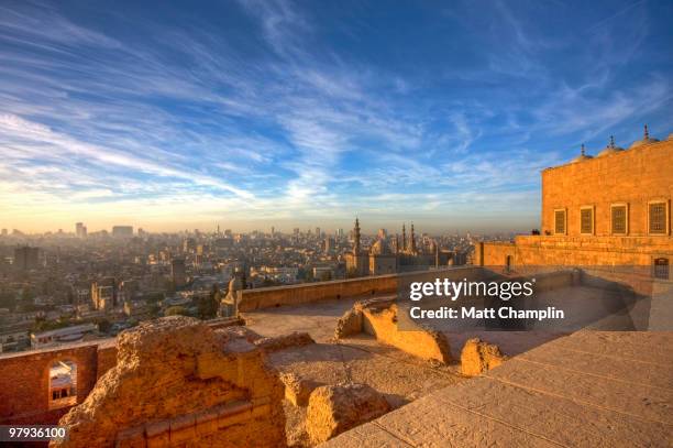 cairo skyline - cairo skyline stock pictures, royalty-free photos & images