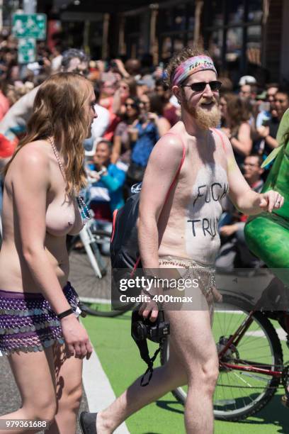 seattle solstice parade - fremont solstice parade stock pictures, royalty-free photos & images