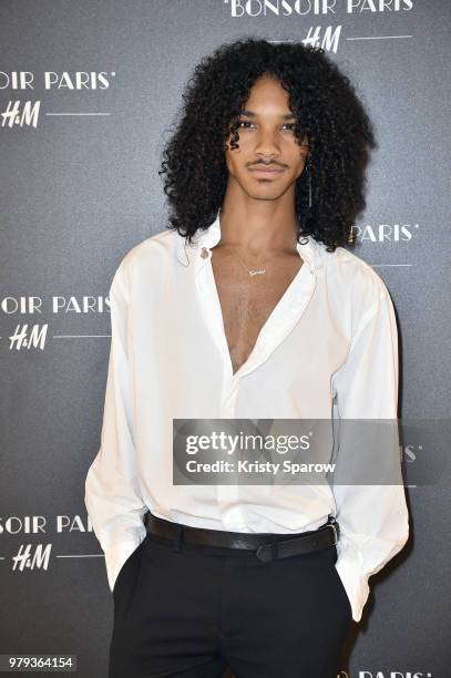 Jordan Love attends the H&M Flagship Opening Party as part of Paris Fashion Week on June 19, 2018 in Paris, France.