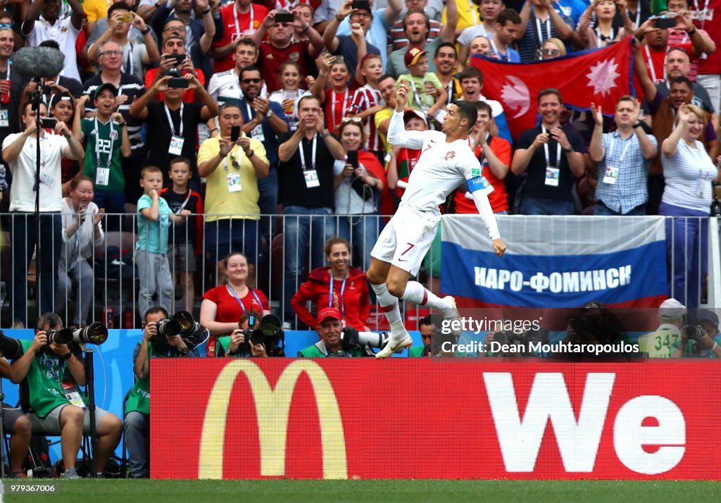 Portugal v Morocco: Group B - 2018 FIFA World Cup Russia