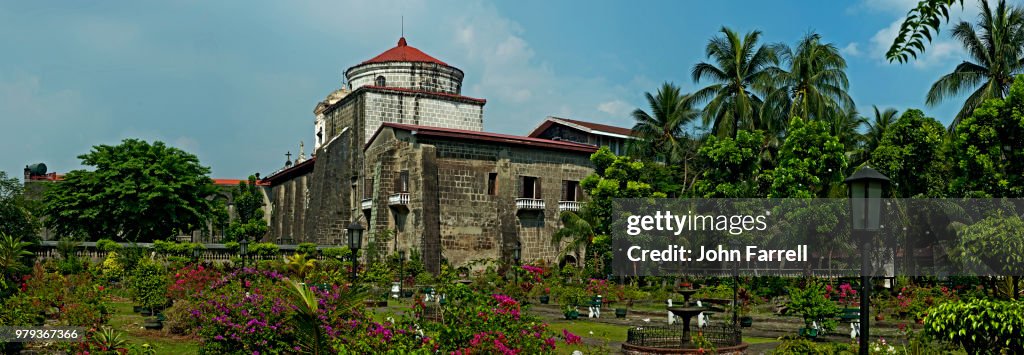 Garden at St Augustines Cathedral Manila