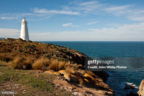 cape willoughby light house - insel kangaroo island stock-fotos und bilder