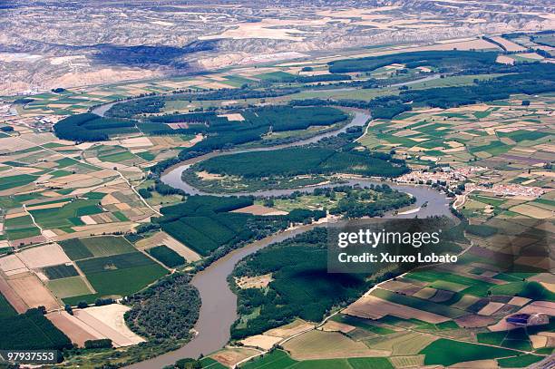 ebro river - aragon stock pictures, royalty-free photos & images