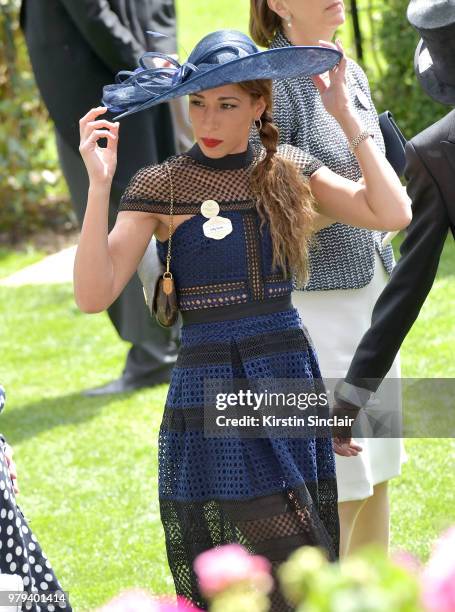 Tania Nell on day 2 of Royal Ascot at Ascot Racecourse on June 20, 2018 in Ascot, England.