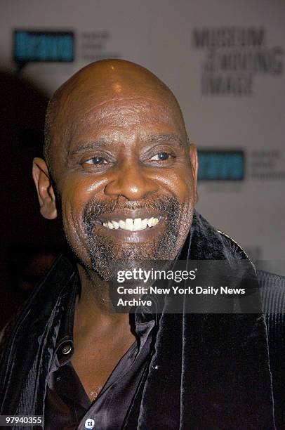 Chris Gardner is at the Waldorf-Astoria hotel for the Museum of the Moving Image's annual black tie salute, where Will Smith was honored.