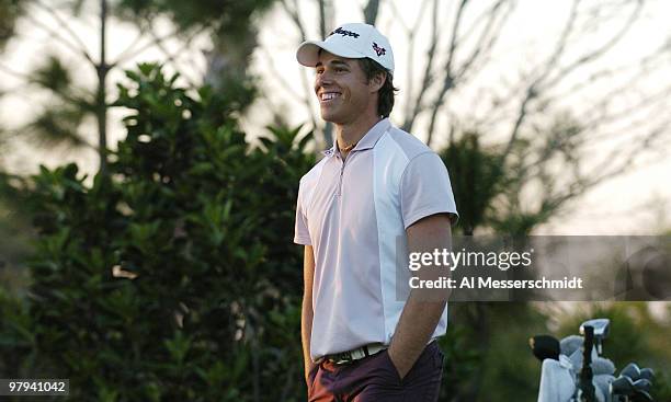 Aaron Baddeley leaves the 18th tee near the end of the Pro Am at the Honda Classic, March 10 Palm Beach Gardens, Florida.