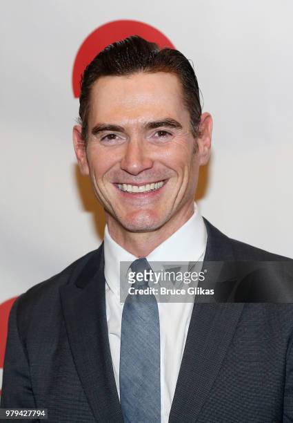 Best Solo Performance for the play "Harry Clarke" Billy Crudup poses at the 2018 Off-Broadway Alliance Awards at Sardis on June 19, 2018 in New York...