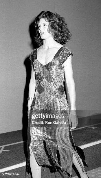 Stephanie Zimbalist attends 38th Annual Primetime Emmy Awards on September 21, 1986 at the Pasadena Civic Auditorium in Pasadena, California.