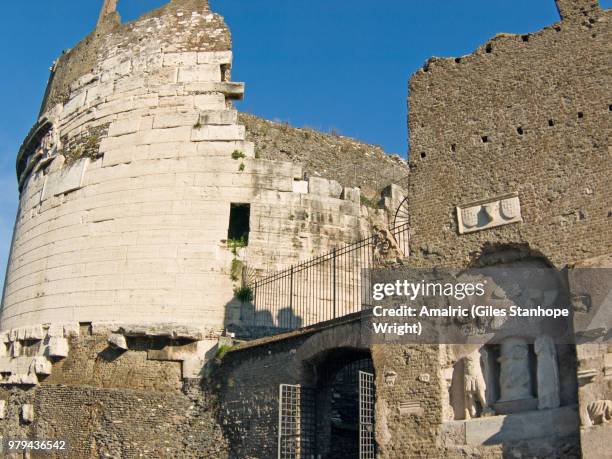 Metella Tomb Of Caecilia Metella Photos and Premium High Res Pictures - Getty ...