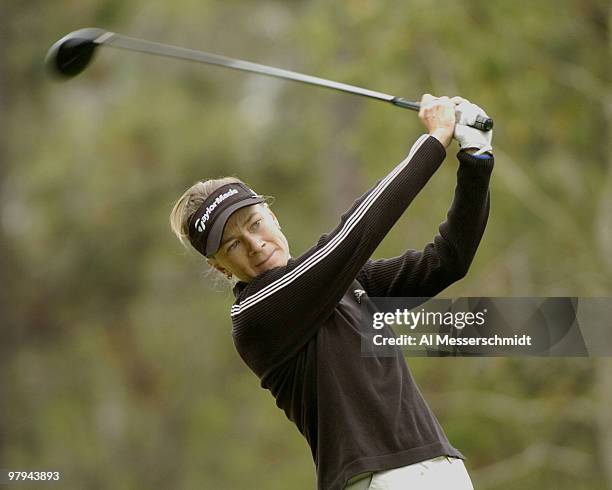 Catriona Matthew competes in the third round at the LPGA Tournament of Champions, November 13, 2004 in Mobile, Alabama.