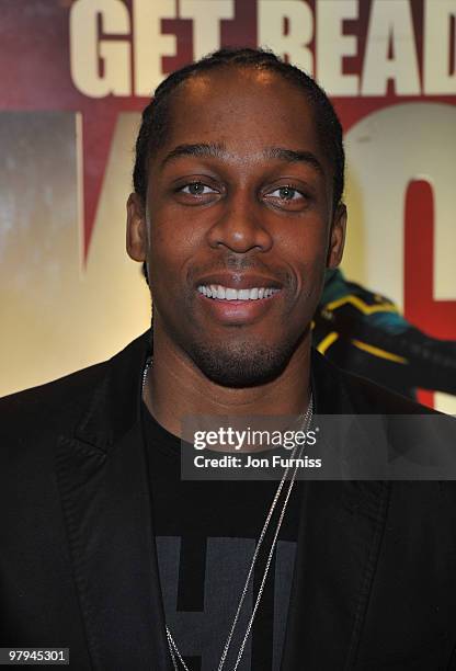 Singer Lemar attends the 'Kick Ass' European film premiere at the Empire, Leicester Square on March 22, 2010 in London, England.