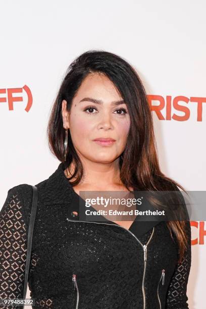 Actress Lola Dewaere attends the Christ Paris Premiere photocall, at UGC Cine Cite Bercy on June 18, 2018 in Paris, France.