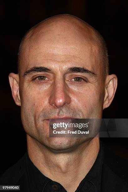 Mark Strong attends the European Film Premiere of 'Kick Ass' at Empire Leicester Square on March 22, 2010 in London, England.