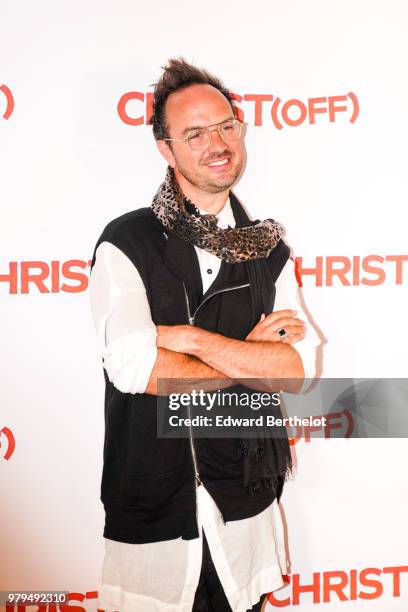 Actor Anthony Lambert "Jarry", attends the Christ Paris Premiere photocall, at UGC Cine Cite Bercy on June 18, 2018 in Paris, France.