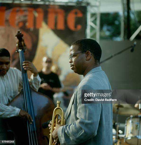 Terence Blanchard performs on stage at the Jazz A Vienne Festival held in Vienne, France in July 1994.