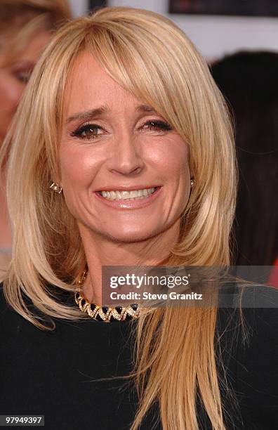 Kim Richards arrives at the Los Angeles premiere of "Race To Witch Mountain" at the El Capitan Theatre on March 11, 2009 in Hollywood, California.