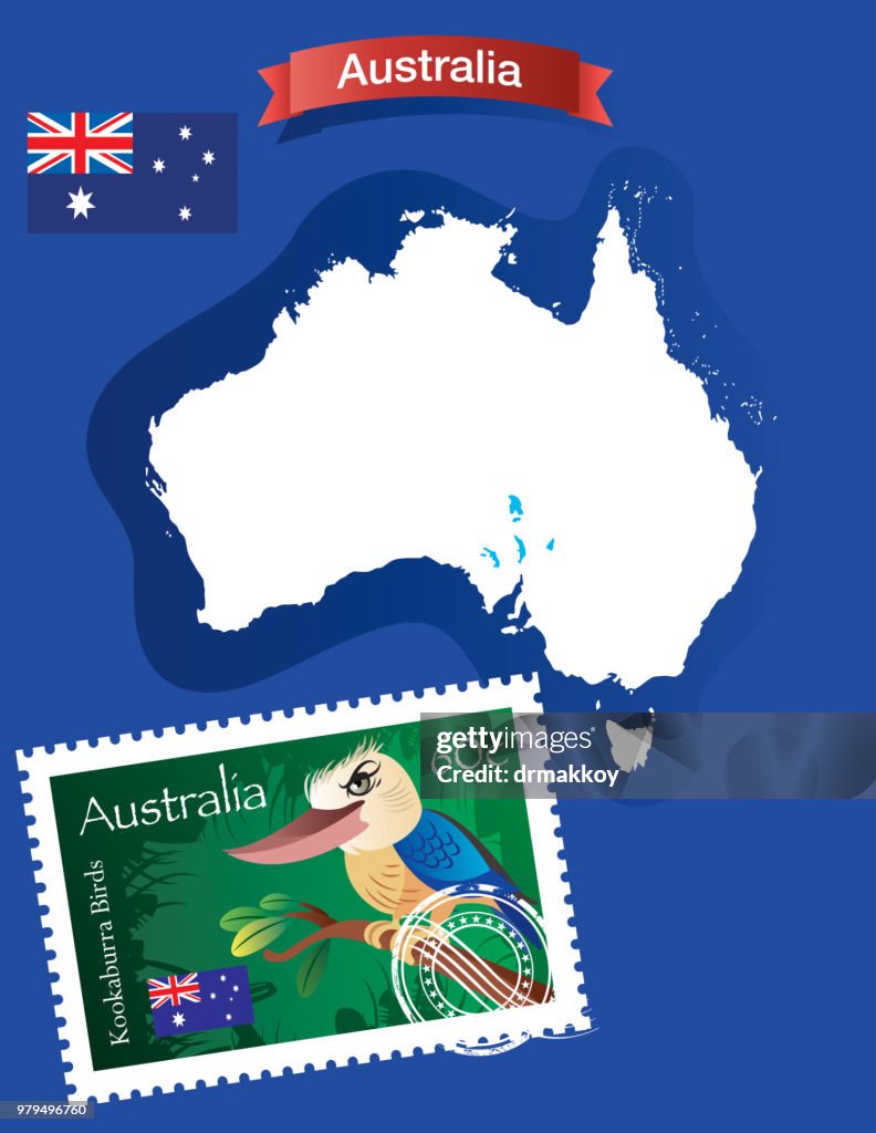 Australia and Kookaburra Birds