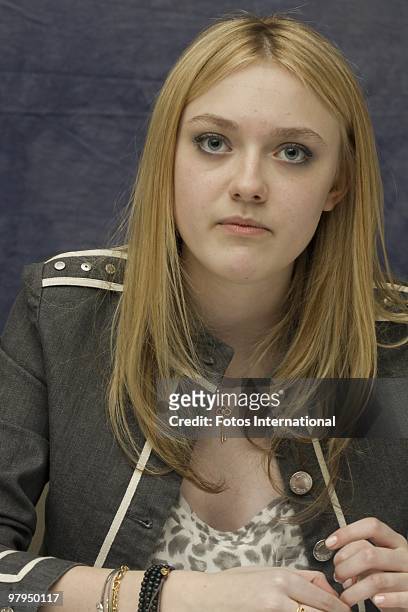 Dakota Fanning at the Luxe Hotel in Los Angeles, California on March 11, 2010. Reproduction by American tabloids is absolutely forbidden.