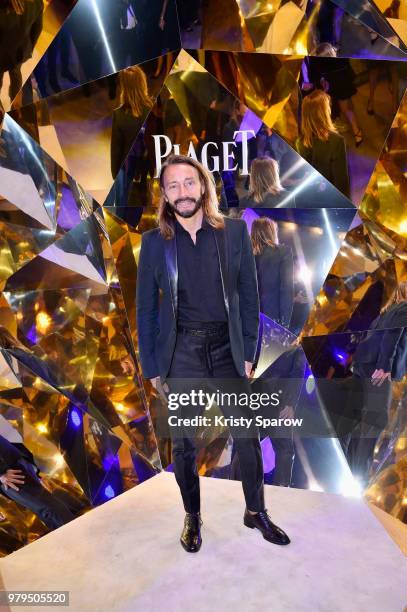 Bob Sinclar attends the Launch of Piaget sunlight escape at Palais d'Iena on June 18, 2018 in Paris, France.