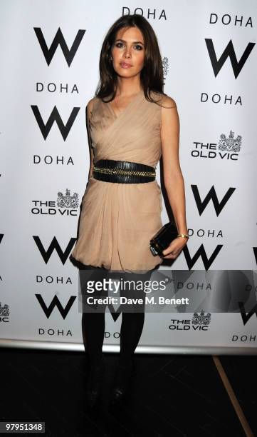 Dasha Zhukova attends the W Doha 1st birthday celebration in partnership with The Old Vic, at Chinawhite on March 22, 2010 in London, England.