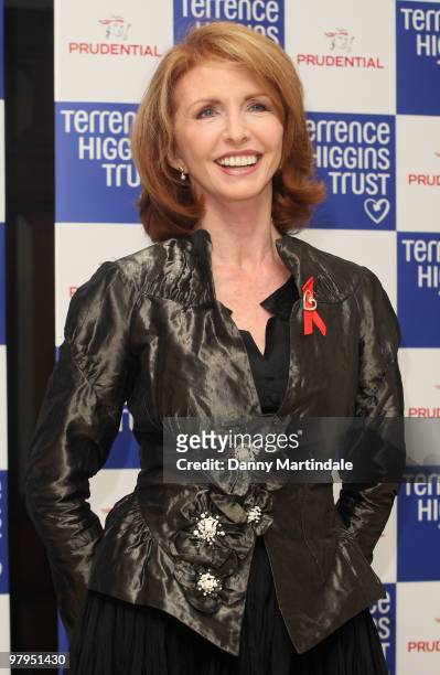 Jane Asher attends the Lighthouse Gala Auction at Christie's King Street on March 22, 2010 in London, England.