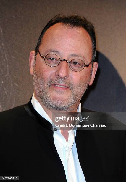French Actor Jean Reno attends the film Premiere of "L'Immortel" at Gaumont Capucine on March 22, 2010 in Paris, France.