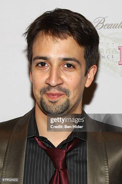 Actor Lin-Manuel Miranda attends the Roundabout Theatre Company�s 2010 Spring Gala at Studio 54 on March 22, 2010 in New York City.