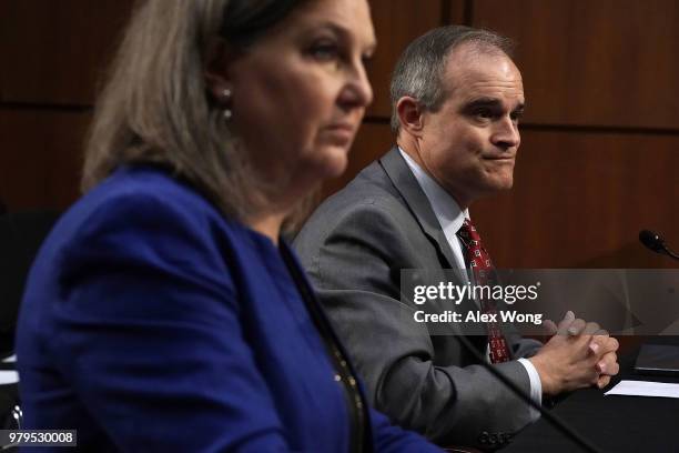 Former Assistant Secretary of State for European and Eurasian Affairs Victoria Nuland , and Michael Daniel , former White House cybersecurity...