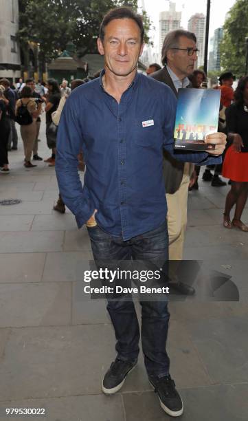 Jason Isaacs attends a special gala performance of "The Jungle" on World Refugee Day at Playhouse Theatre on June 20, 2018 in London, England.