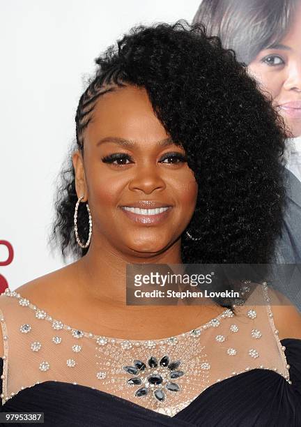 Actress Jill Scott attends the special screening of "Why Did I Get Married Too?" at the School of Visual Arts Theater on March 22, 2010 in New York...