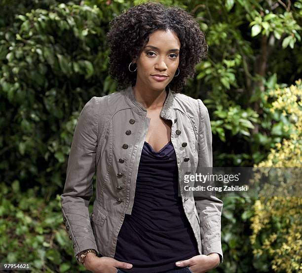 Annie Ilonzeh in a scene that airs the week of March 29, 2010 on Disney General Entertainment Content via Getty Images Daytime's "General Hospital."...