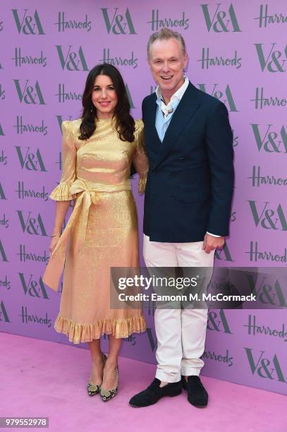 Lauren Barber and Gary Kemp attends the V&A Summer Party at The V&A on June 20, 2018 in London, England.