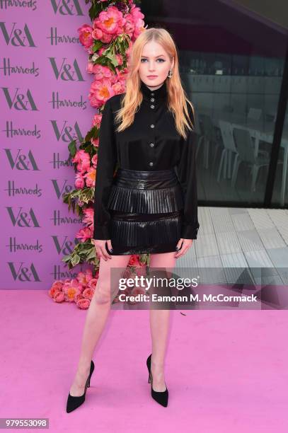 Ellie Bamber attends the V&A Summer Party at The V&A on June 20, 2018 in London, England.