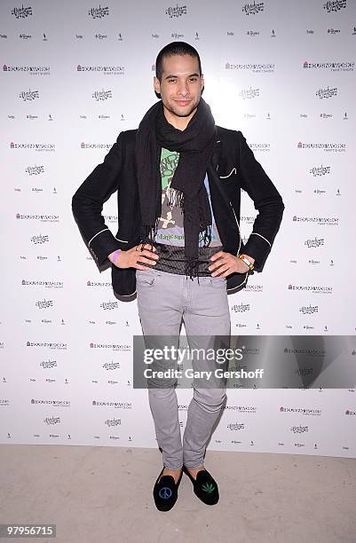 Paul Johnson Calderon attends the grand opening VIP gala of Housing Works Hell's Kitchen at Housing Works Hell's Kitchen on March 22, 2010 in New...