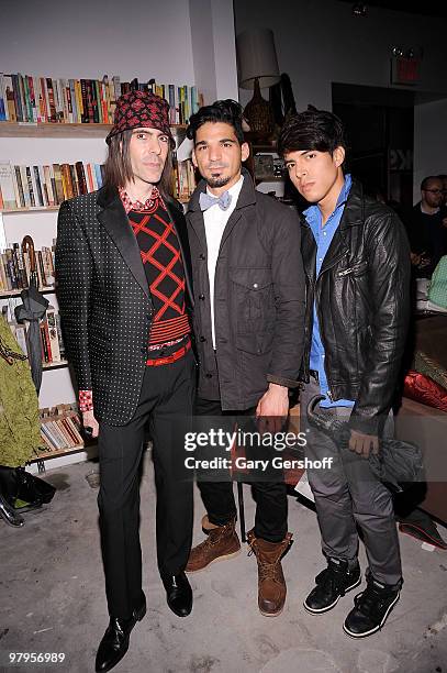 Invited guests inside the grand opening VIP gala of Housing Works Hell's Kitchen at Housing Works Hell's Kitchen on March 22, 2010 in New York, New...