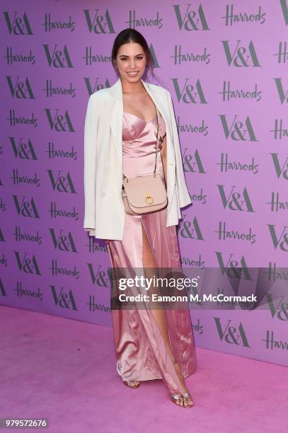 Amber Le Bon attends the V&A Summer Party at The V&A on June 20, 2018 in London, England.