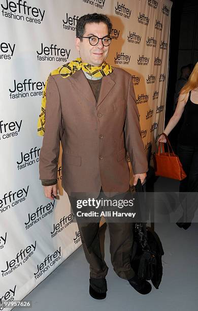 Michael Musto attends the 7th annual Jeffrey Fashion Cares at the Intrepid Aircraft Carrier on March 22, 2010 in New York City.