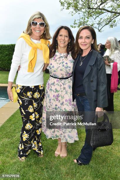 Jamee Gregory, Karen Pearl and Margaret Russell attend The 18th Annual Midsummer Night Drinks Benefiting God's Love We Deliver at Private Residence...