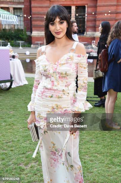 Zara Martin attends the Summer Party at the V&A in partnership with Harrods at the Victoria and Albert Museum on June 20, 2018 in London, England.