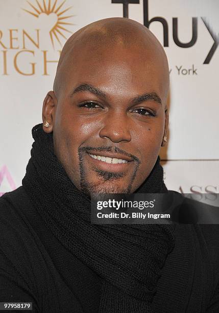 Singer Tionne Williams attends the POSHGLAM.COM to benefit children of the night at the Celebrity Vault on March 22, 2010 in Beverly Hills,...