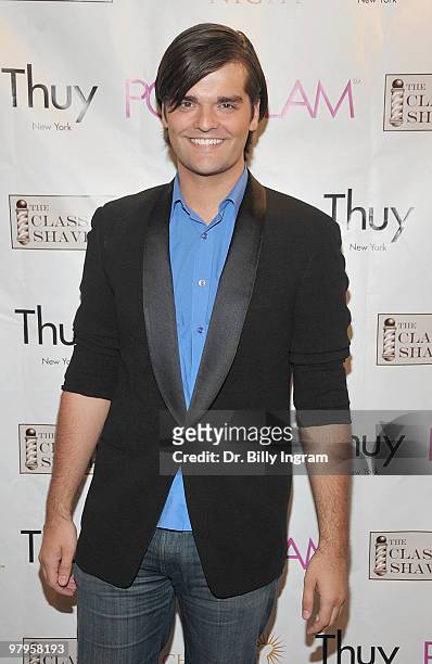 Actor Ben Decker attends the POSHGLAM.COM to benefit children of the night at the Celebrity Vault on March 22, 2010 in Beverly Hills, California.