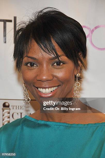 Actress Vanessa Williams attends the POSHGLAM.COM to benefit children of the night at the Celebrity Vault on March 22, 2010 in Beverly Hills,...