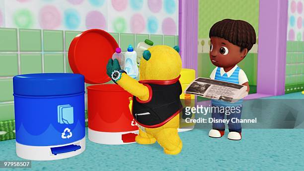 Recycling is Forever" - Special Agent Oso helps Joshua recycle his family's bottles, cans and paper. This episode of Playhouse Disney's "Special...