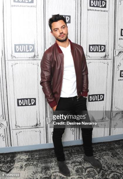 Actor Dominic Cooper visits Build series to discuss 'Preacher' at Build Studio on June 20, 2018 in New York City.