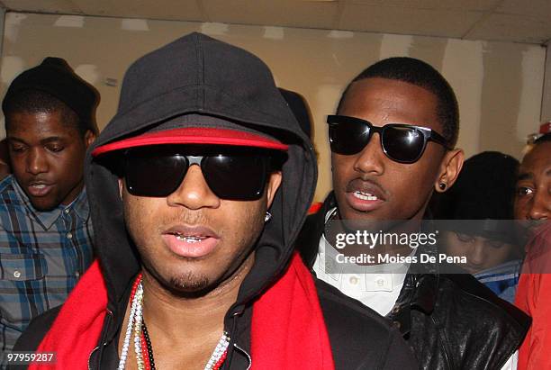 Red Cafe and Fabolous attend Power Live at B.B. Kings on March 22, 2010 in New York City.