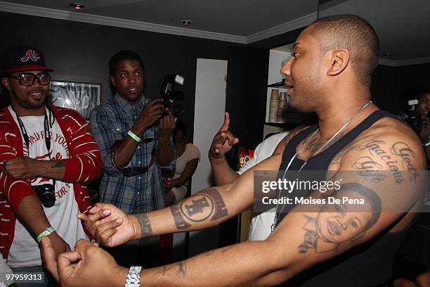 Maino attends Power Live at B.B. Kings on March 22, 2010 in New York City.