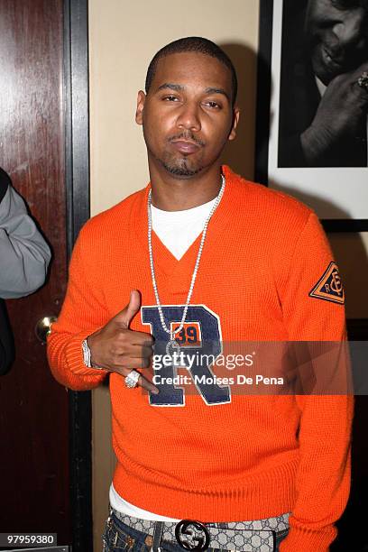 Juelz Santana attends Power Live at B.B. Kings on March 22, 2010 in New York City.