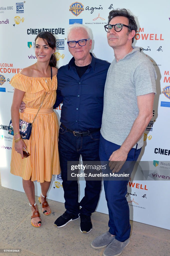 Berenice Bejo, Malcolm McDowell and Michel Hazanavicius attend the