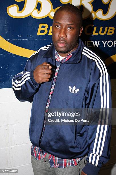 Boogie attends Power Live at B.B. Kings on March 22, 2010 in New York City.